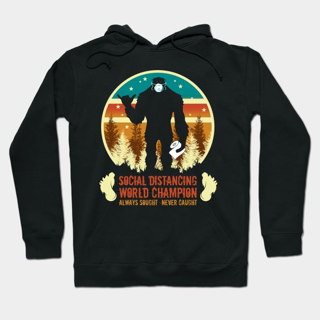 Social Distancing World Champion Hoodie by Artizan